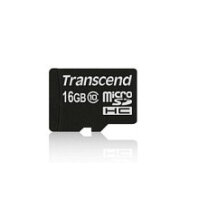 Y-TS16GUSDCU1 | Transcend 16GB microSDHC Class 10 UHS-I -...