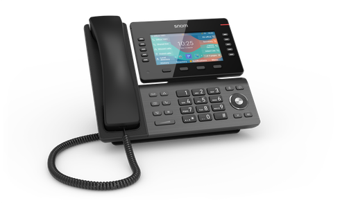 L-4536 | Snom D865 - IP-Telefon - Grau - Linux - 50000 Eintragungen - TFT - 12,7 cm (5 Zoll) | 4536 | Telekommunikation