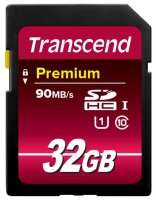 Y-TS32GSDU1 | Transcend 32GB SDHC Class 10 UHS-I - 32 GB...