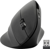 P-SL-630019-RRBK | SPEEDLINK PIAVO Ergonomic Vertical Wireless - Mouse Bis zu 1.600dpi Auflösung Gummierte - Maus - 6 Tasten | SL-630019-RRBK | PC Komponenten