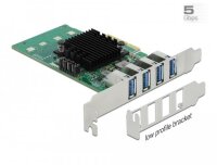 N-89048 | Delock 89048 - PCIe - USB 3.2 Gen 1 (3.1 Gen 1) - Niedriges Profil - PCIe 2.0 - 5 Gbit/s - 0 - 60 °C | Herst. Nr. 89048 | Kabel / Adapter | EAN: 4043619890484 |Gratisversand | Versandkostenfrei in Österrreich