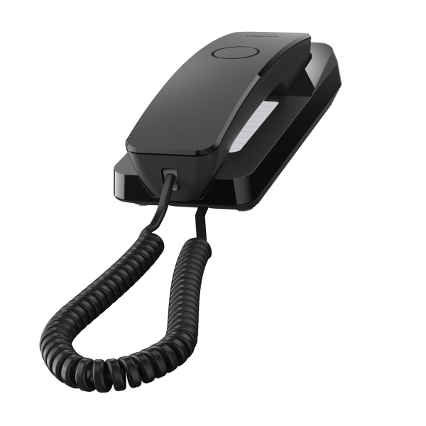 L-S30054-H6539-B101 | Gigaset DESK 200 - Analoges Telefon - Kabelgebundenes Mobilteil - 10 Eintragungen - Schwarz | S30054-H6539-B101 | Telekommunikation