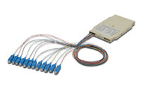 AA-96522-02-UPC-4N | DIGITUS Spleißkassette mit 12 Pigtails, vormontiert, SC, OM4 | A-96522-02-UPC-4 | Elektro & Installation