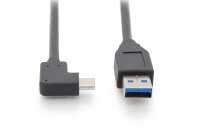 AAK-300147-010-SN | DIGITUS USB Type-C Anschlusskabel, Gen2, Type-C 90° auf A | Herst. Nr. AK-300147-010-S | Kabel / Adapter | EAN: 4016032438281 |Gratisversand | Versandkostenfrei in Österrreich