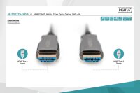 AAK-330125-100-SN | DIGITUS HDMI® AOC Hybrid Glasfaserkabel, UHD 4K, 10 m | Herst. Nr. AK-330125-100-S | Kabel / Adapter | EAN: 4016032462033 |Gratisversand | Versandkostenfrei in Österrreich