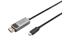 ADB-300334-020-SN | DIGITUS USB-C Adapterkabel 3m USB-C->DP 8K@30Hz schwarz - Kabel - Digital/Daten | DB-300334-020-S | Zubehör