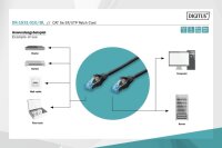 ADK-1531-010/BLN | DIGITUS CAT 5e SF/UTP Patchkabel | Herst. Nr. DK-1531-010/BL | Kabel / Adapter | EAN: 4016032213765 |Gratisversand | Versandkostenfrei in Österrreich