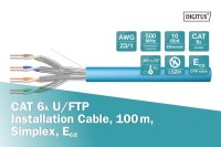 ADK-1623-A-VH-1N | DIGITUS Cat.6A U/FTP Verlegekabel, 100 m, simplex, Eca | Herst. Nr. DK-1623-A-VH-1 | Kabel / Adapter | EAN: 4016032344117 |Gratisversand | Versandkostenfrei in Österrreich