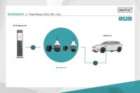 ADK-3P16-075N | DIGITUS KFZ-Ladekabel für Elektroautos & PHEV  7,5 m  Typ 2 auf Typ 2  Mode 3  3-Phasig  16 A  11 kW  Schwarz | Herst. Nr. DK-3P16-075 | Kabel / Adapter | EAN: 4016032481430 |Gratisversand | Versandkostenfrei in Österrreich