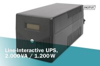 ADN-170076N | DIGITUS Line-Interactive USV, 2000 VA/1200 W | Herst. Nr. DN-170076 | Stromversorgung | EAN: 4016032441380 |Gratisversand | Versandkostenfrei in Österrreich