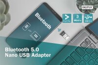 ADN-30211N | DIGITUS Bluetooth 5.0 Nano USB Adapter | DN-30211 | PC Komponenten | GRATISVERSAND :-) Versandkostenfrei bestellen in Österreich