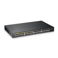 P-GS190048HPV2-EU0101F | ZyXEL GS1900 Series GS1900-48HPv2 - Switch - Smart - 48 x 10/100/1000 24 PoE++ 2 - Switch - WLAN | Herst. Nr. GS190048HPV2-EU0101F | Netzwerkgeräte | EAN: 4718937609543 |Gratisversand | Versandkostenfrei in Österrreich