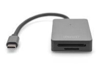 P-DA-70333 | DIGITUS USB-C Card Reader, 2 Port, High Speed | Herst. Nr. DA-70333 | Kabel / Adapter | EAN: 4016032485612 |Gratisversand | Versandkostenfrei in Österrreich