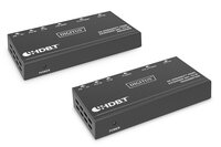 P-DS-55520 | DIGITUS HDMI Extender Set HDBaseT 4K 70m PoC RS232 IR schwarz - Kabel-/Adapterset - Digital/Display/Video | DS-55520 |Zubehör