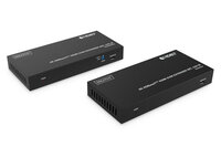 P-DS-55522 | DIGITUS HDMI KVM Extender Set 150m HDBaseT 4K/60Hz PoC IR schwarz - Kabel-/Adapterset - Digital/Display/Video | DS-55522 |Zubehör