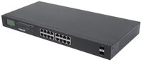 P-561259 | Intellinet 16-Port Gigabit Ethernet PoE+...