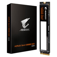 P-AG450E500G-G | Gigabyte SSD GBT AORUS 5000E M.2 500GB PCIe Gen4x4 2280 - Solid State Disk | AG450E500G-G |PC Komponenten