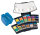 P-701228 | Pelikan Deckfarbk. ProColor 735PC/24 Schwarz/Blau 24 Farben | 701228 |Büroartikel