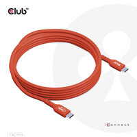 Y-CAC-1513 | Club 3D USB2 Type-C Bi-Directional USB-IF Certified Cable Data 480Mb PD 240W 48V/5A EPR M/M - Kabel - Digital/Daten | CAC-1513 | Zubehör