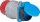 P-1081690 | Brennenstuhl 1081690 - 230 V - 16 A - Blau - Grau - Rot - Kunststoff - IP44 - 65 mm | 1081690 | Zubehör
