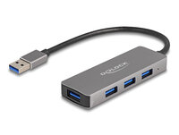 Delock 4 Port USB 3.2 Gen 1 Hub mit Typ-A...