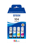 A-C13T00P640 | Epson 104 EcoTank 4-colour Multipack -...