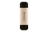 Y-TS256GJF930C | Transcend JetFlash 930C - 256 GB - USB Type-A / USB Type-C - 3.2 Gen 1 (3.1 Gen 1) - 420 MB/s - Kappe - Gold | TS256GJF930C | Verbrauchsmaterial