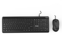 P-IMK-377 | Cian Technology GmbH INCA Tastatur IMK-377 Corded Set Silent Tasten USB SW retail | IMK-377 |PC Komponenten