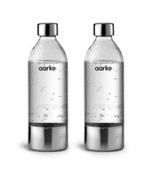 Aarke 2er-Pack PET-Wasserflasche für Carbonator 3 800ml Edelstahl | A1201 | Sonstiges