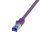 P-C6A029S | LogiLink C6A029S - Patchkabel Ultraflex Cat.7-Rohkabel S/FTP violett 0.5 m - Netzwerk - CAT 7 cable/RJ45 plug | C6A029S |Zubehör