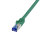 P-C6A025S | LogiLink C6A025S - Patchkabel Ultraflex Cat.7-Rohkabel S/FTP gruen 0.5 m - Netzwerk - CAT 7 cable/RJ45 plug | C6A025S |Zubehör