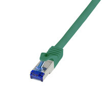 P-C6A095S | LogiLink Patchkabel Ultraflex Kat.6A S/FTP 10 m grün mitCat.7 Rohkabel extra flexibles & - Kabel - Netzwerk | C6A095S |Zubehör