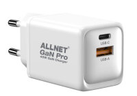 L-PSU-GANPD-USB-1A1C-45W | ALLNET Ersatznetzteil QC USB-C...