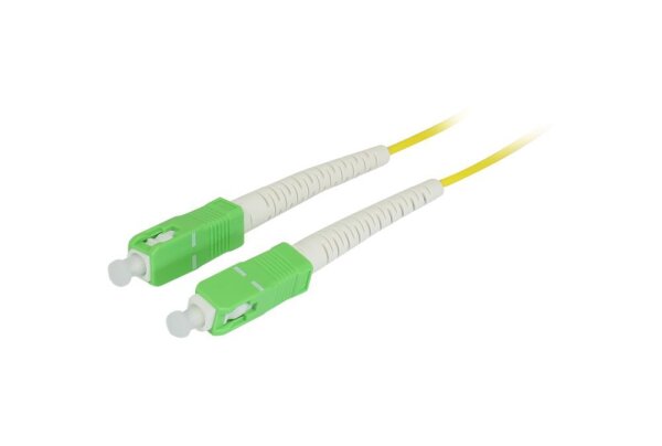 L-S215714 | Synergy 21 LWL-1-Faser-Patchk. 3mtr.SC APC -SC 9/125u OS2 G657A2 AD 2mm flexible - Single- bzw. Monomode-Faser - 3 m | S215714 | Zubehör