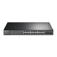X-TL-SG3428MP | TP-LINK TL-SG3428MP - Managed - L2/L3 - Gigabit Ethernet (10/100/1000) - Power over Ethernet (PoE) - Rack-Einbau - 1U | TL-SG3428MP | Netzwerktechnik