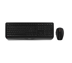 P-JD-7000DE-2 | Cherry Gentix Desktop JD-7000DE-2 DE schwarz - Tastatur - 2.000 dpi | JD-7000DE-2 | PC Komponenten