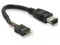 P-82379 | Delock IEEE 1394-Kabel - FireWire, 6-polig (M) bis IEEE 1394 Header (M) - 16.5 cm | 82379 | Zubehör
