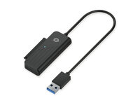 P-ABBY01B | Conceptronic ABBY USB-3.0-zu-SATA-Adapter - USB A - SATA - Schwarz | ABBY01B | Zubehör
