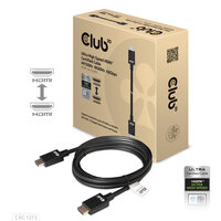 P-CAC-1373 | Club 3D Ultra High Speed HDMI 10K 120Hz Kabel 48Gbps Stecker/ Stecker 2 Meter | CAC-1373 | Zubehör