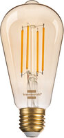 P-1294870272 | Brennenstuhl LED-Leuchtmittel EEK F A - G E27 4.9 W Gold | 1294870272 | Elektro & Installation