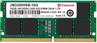 Y-JM3200HSB-16G | Transcend JM3200HSB-16G 16GB JM DDR4 3200SO-DIMM 2Rx8 1Gx8 CL22 1.2V | JM3200HSB-16G | PC Komponenten
