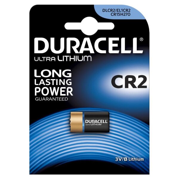 ET-020306 | Duracell CR2 - Einwegbatterie - CR2 - Lithium - 3 V - 1 Stück(e) - Schwarz | 020306 | Zubehör