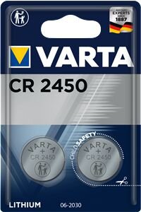 ET-06450 101 402 | Varta CR2450 Lithium Blister 2 - Batterie - CR2450 | 064501014021 | Zubehör
