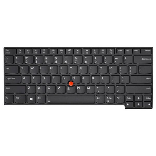 ET-01YP291 | Lenovo ThinkPad T480s - Tastatur - Schwarz | 01YP291 | PC Komponenten