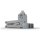 ET-40452 | Lindy USB Port Schloss 4 Stueck mit Schlüssel Code BLAU - Kabel | 40452 | Elektro & Installation