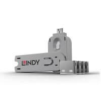 ET-40454 | Lindy USB Port Schloss 4 Stueck mit...