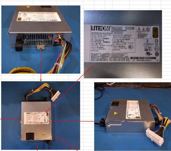 ET-866726-001-RFB | ML350 GEN10 12V 500W NHP | 866726-001-RFB | Netzteile