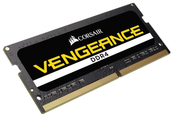 ET-CMSX8GX4M1A2400C16 | Corsair Vengeance 8GB DDR4 SODIMM 2400MHz - 8 GB - 1 x 8 GB - DDR4 - 2400 MHz - 260-pin SO-DIMM - Schwarz | CMSX8GX4M1A2400C16 | PC Komponenten