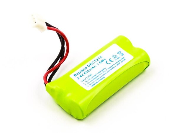 ET-MBCP0056 | CoreParts Battery for Cordless Phone 1.6Wh Ni-Mh 2.4V 650mAh - Batterie - 650 mAh | MBCP0056 | Zubehör