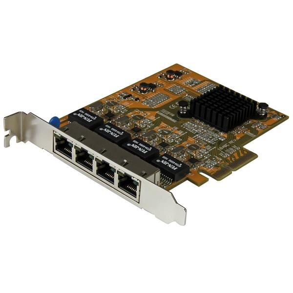 ET-ST1000SPEX43 | StarTech.com 4 Port PCIe Gigabit Netzwerkkarte - Netzwerkadapter - PCIe | ST1000SPEX43 | PC Komponenten